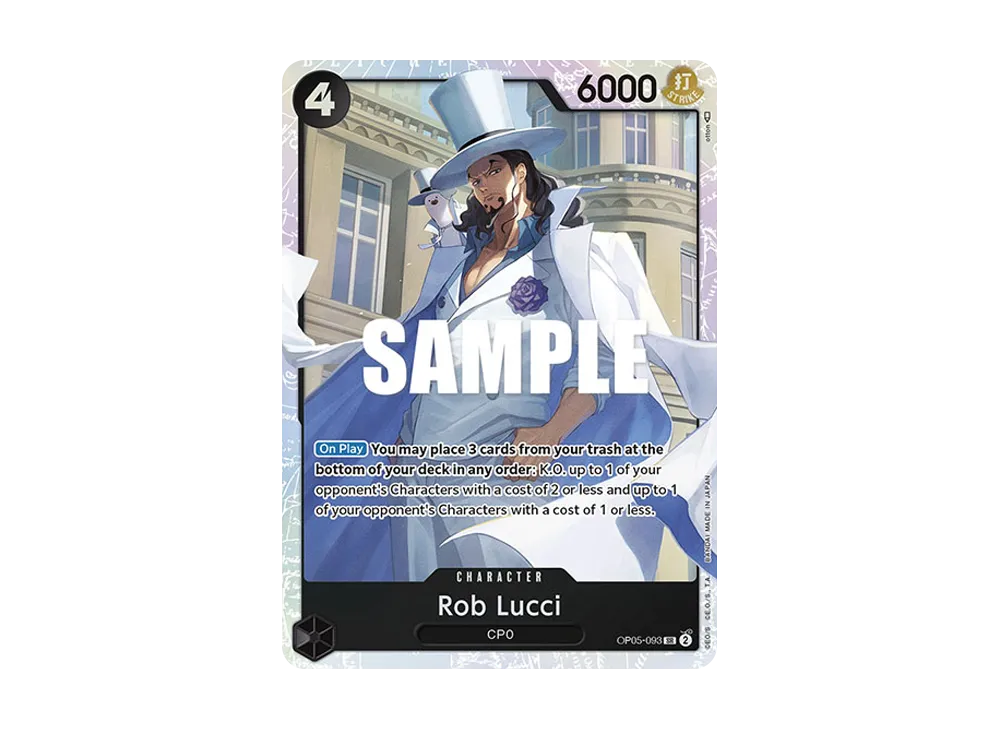 ロブ・ルッチ SR [OP05-093]【英語版】(ブースターパック「新時代の主役」)