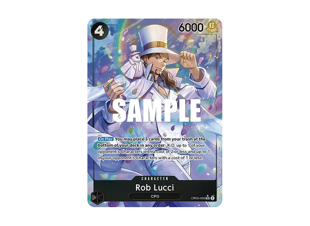 羅布·路其 SR-P [OP05-093]【英文版】(補充包「新時代的主角 OP05」)