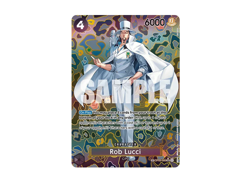 羅布·路其 SR-SPC [OP05-093]【英文版】(補充包「新世界的皇帝 OP09」)