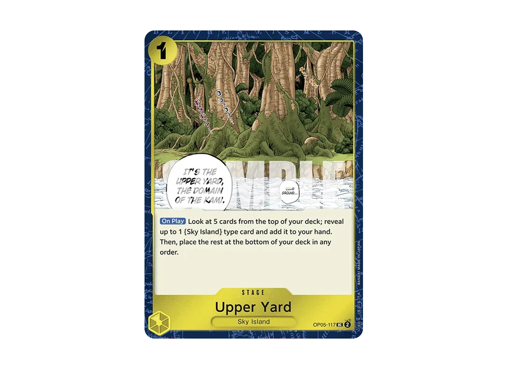 Upper Yard UC : Pirate Flag Foil [OP05-117] [EN](Premium Booster "ONE PIECE CARD THE BEST")