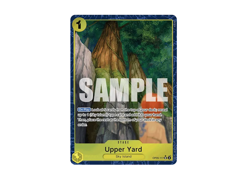 Upper Yard UC-P [OP05-117] [EN](Premium Booster "ONE PIECE CARD THE BEST")