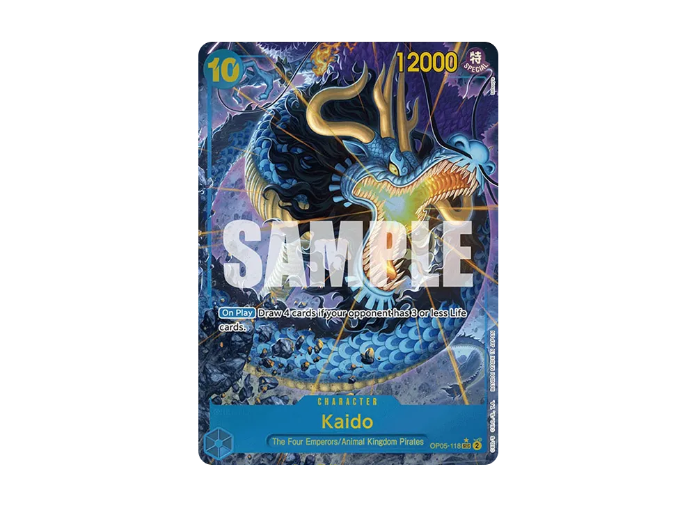 Kaido SEC-P [OP05-118] [EN](Premium Booster "ONE PIECE CARD THE BEST")