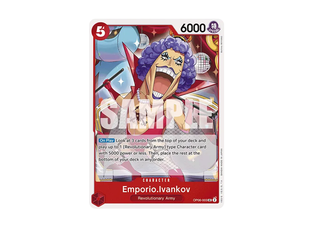 Emporio.Ivankov UC [OP06-003] [EN](Premium Booster "ONE PIECE CARD THE BEST")