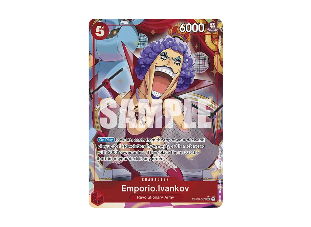 Emporio.Ivankov UC :Full Art [OP06-003] [EN](Premium Booster "ONE PIECE CARD THE BEST")
