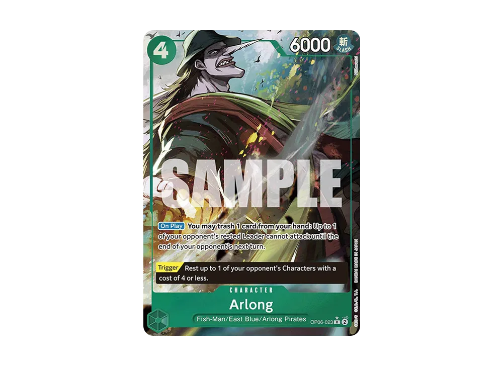 Arlong R :Full Art [OP06-023] [EN](Premium Booster "ONE PIECE CARD THE BEST")
