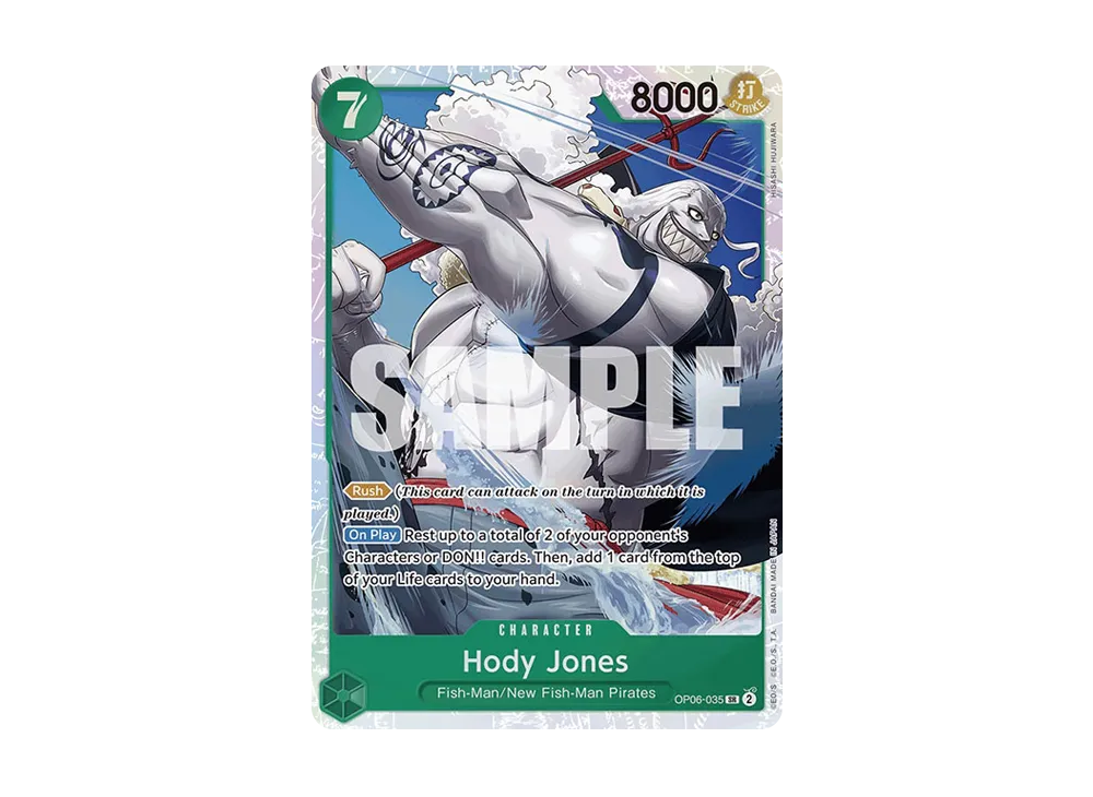 Hody Jones SR [OP06-035] [EN](Premium Booster "ONE PIECE CARD THE BEST")