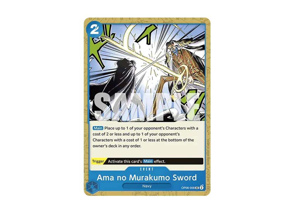 Ama no Murakumo Sword UC [OP06-056] [EN](Premium Booster "ONE PIECE CARD THE BEST")