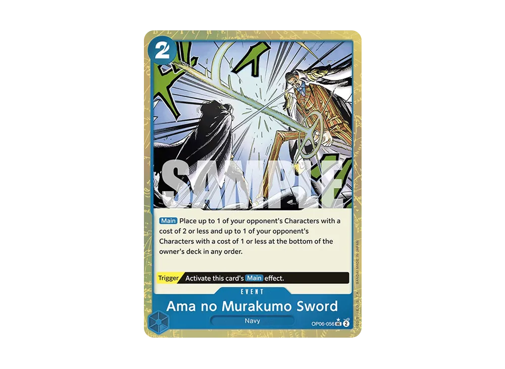 Ama no Murakumo Sword UC :Full Art [OP06-056] [EN](Premium Booster "ONE PIECE CARD THE BEST")