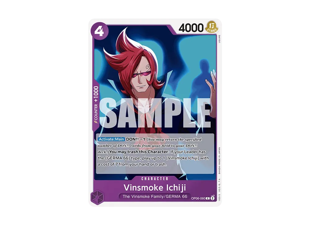 Vinsmoke Ichiji C [OP06-060] [EN](Premium Booster "ONE PIECE CARD THE BEST")