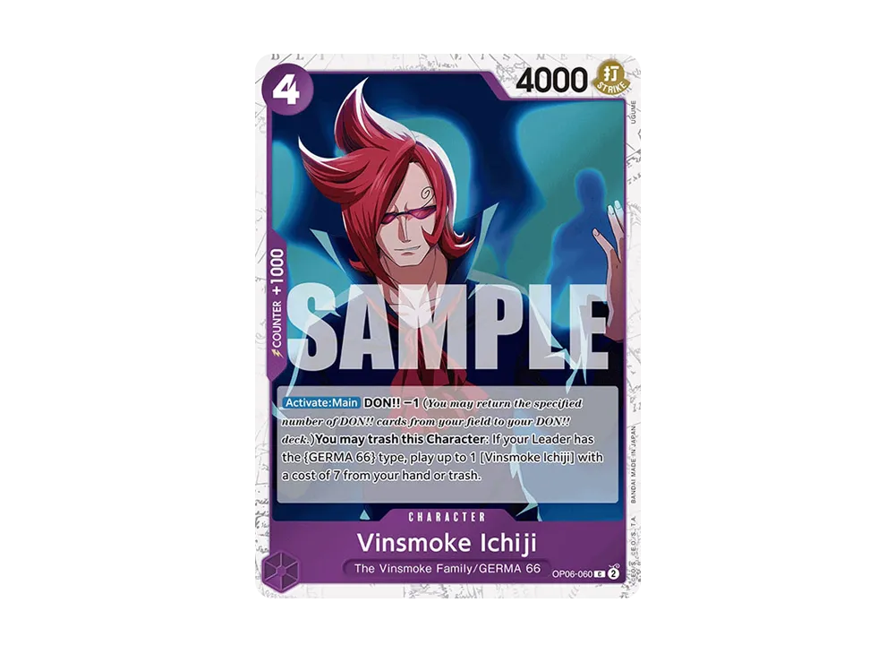 Vinsmoke Ichiji C : Pirate Flag Foil [OP06-060] [EN](Premium Booster "ONE PIECE CARD THE BEST")
