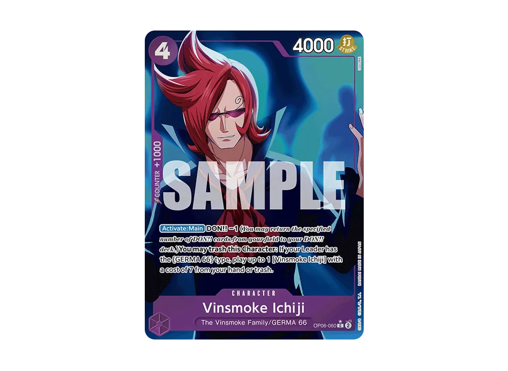 Vinsmoke Ichiji C :Full Art [OP06-060] [EN](Premium Booster "ONE PIECE CARD THE BEST")