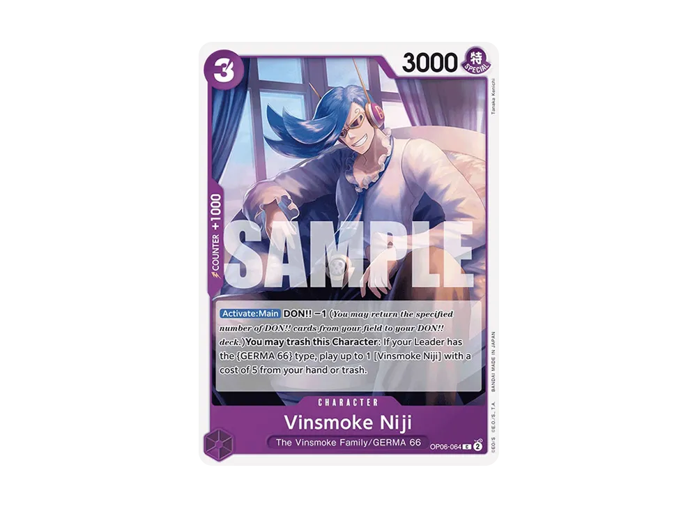 Vinsmoke Niji C [OP06-064] [EN](Premium Booster "ONE PIECE CARD THE BEST")