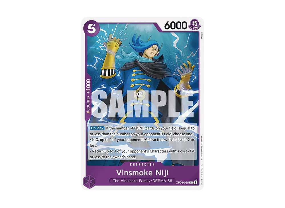 Vinsmoke Niji R [OP06-065] [EN](Premium Booster "ONE PIECE CARD THE BEST")