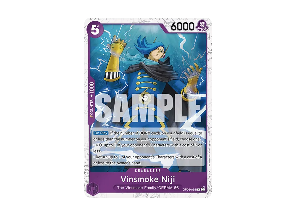 Vinsmoke Niji R : Pirate Flag Foil [OP06-065] [EN](Premium Booster "ONE PIECE CARD THE BEST")