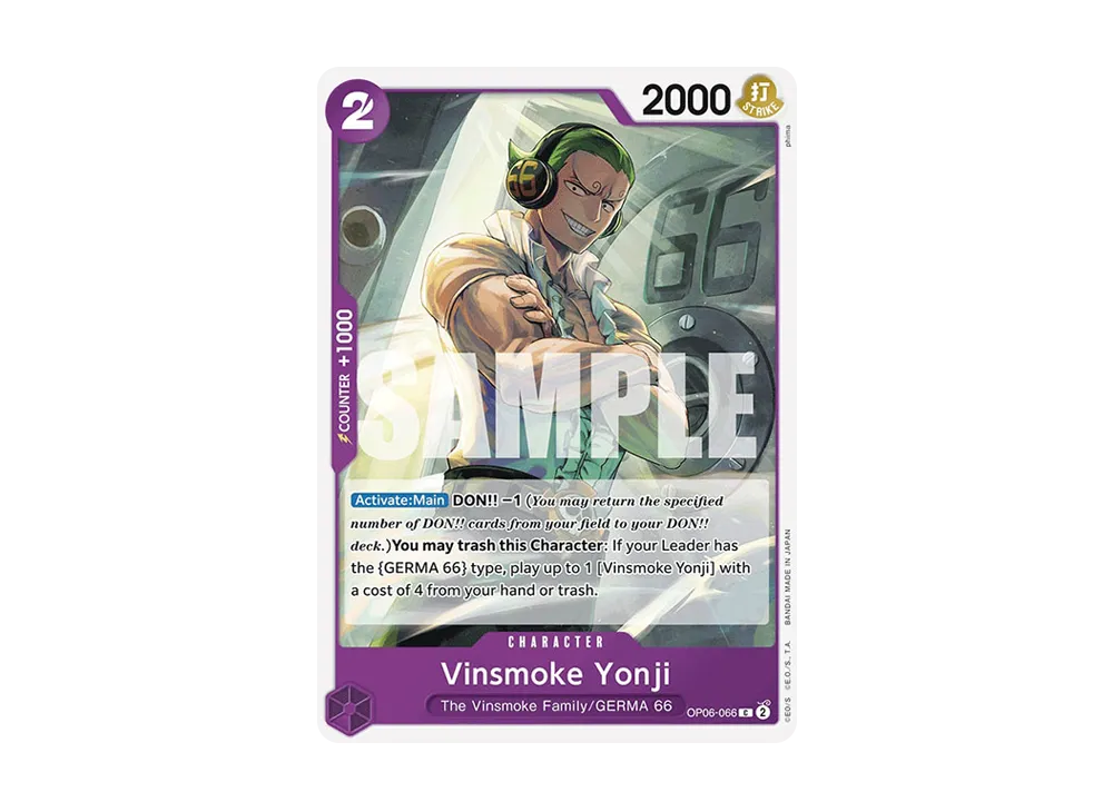 Vinsmoke Yonji C [OP06-066] [EN](Premium Booster "ONE PIECE CARD THE BEST")