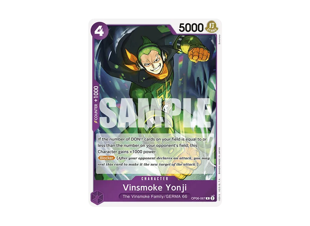 Vinsmoke Yonji R [OP06-067] [EN](Premium Booster "ONE PIECE CARD THE BEST")