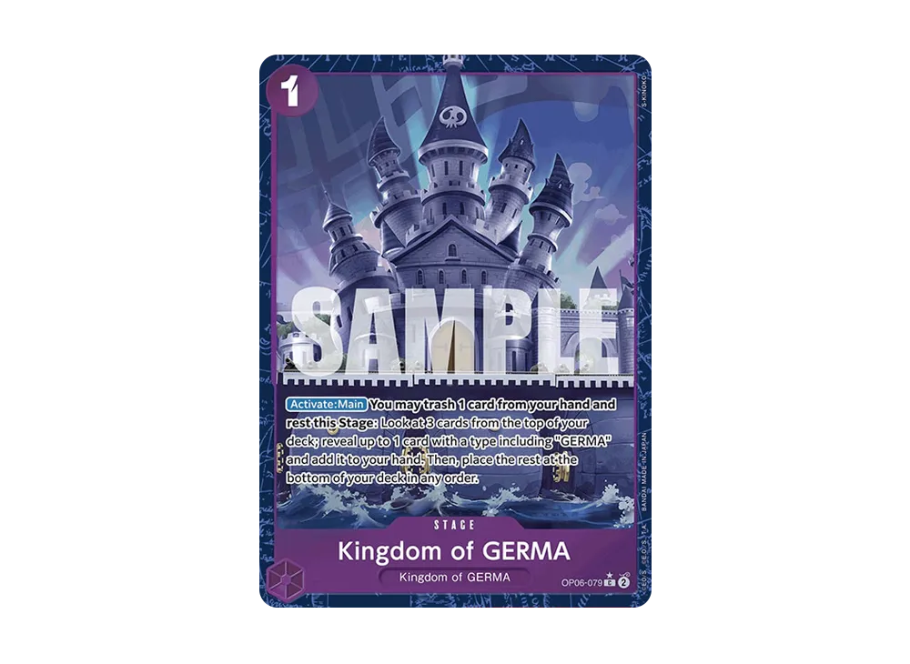 ジェルマ王国 C-P [OP06-079]【英文版】(プレミアムブー星「ONE PIECE CARD THE BEST」)