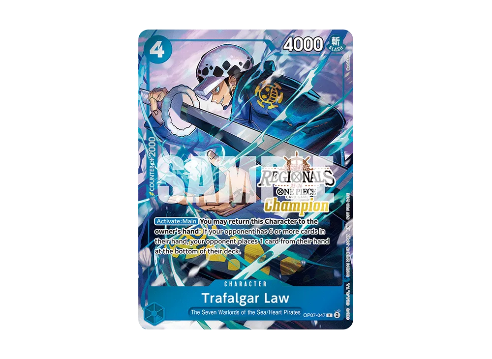 Trafalgar Law R [OP07-047] [EN](Promotional Card 