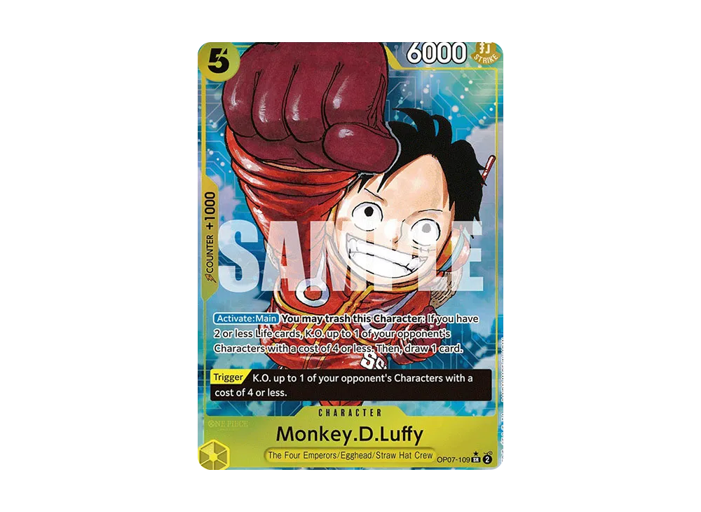 モンキー・D・ルフィ SR [OP07-109](プレミアムカードコレクション