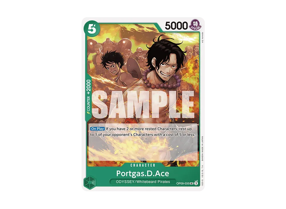 波特卡斯·D·艾斯 UC [OP09-035]【英文版】(補充包「新世界的皇帝 OP09」)