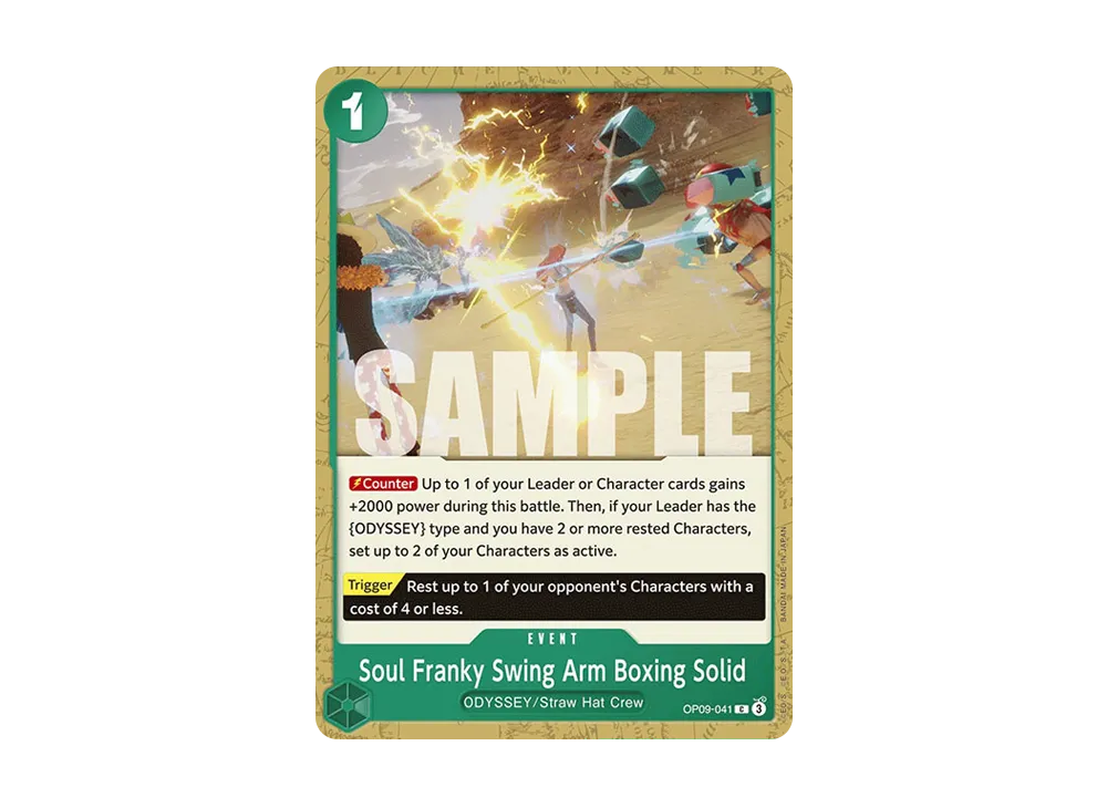 魂の佛朗基風速計BOXING喪剣 C [OP09-041]【英文版】(補充包「新世界的皇帝 OP09」)