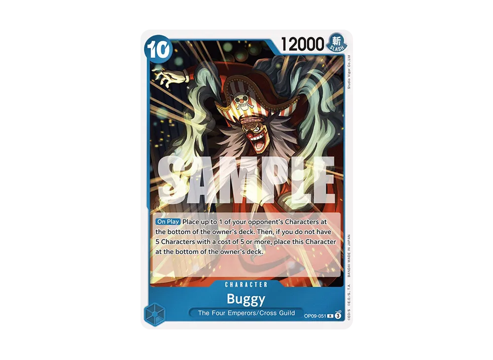 【PSA10】バギーR コミパラOP09-051 新たなる皇帝 ONE PIECE CARD GAME/[OP-09] EMPERORS IN THE NEW WORLD]Buggy