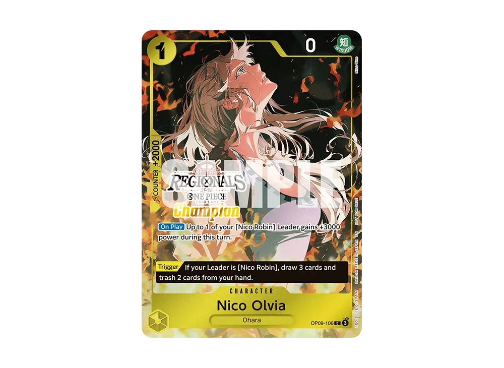 ニコ・オルビア C [OP09-106]【英語版】(プロモーションカード「オフライン地域 チャンピオンカードセット 25-26 シーズン1」)