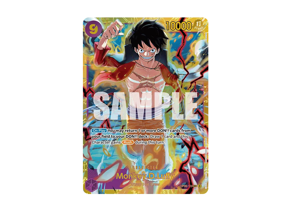 モンキー・D・ルフィ SEC [OP09-119]【英語版】(ブースターパック