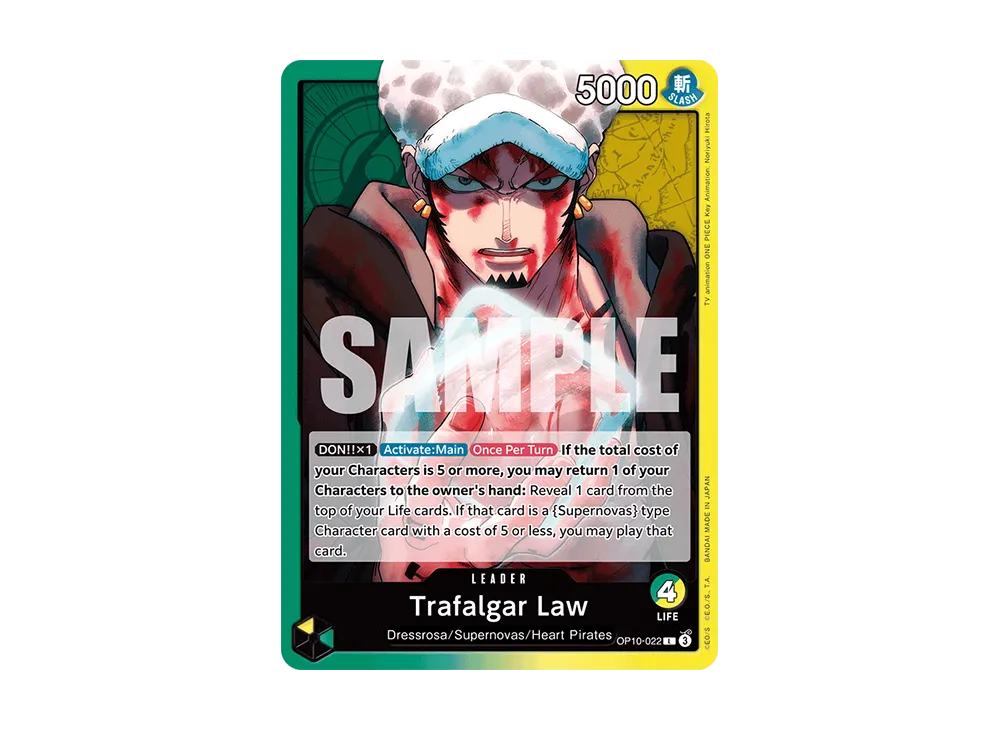 トラファルガー・ロー L [OP10-022]【英語版】(ブースターパック「王族の血統」)