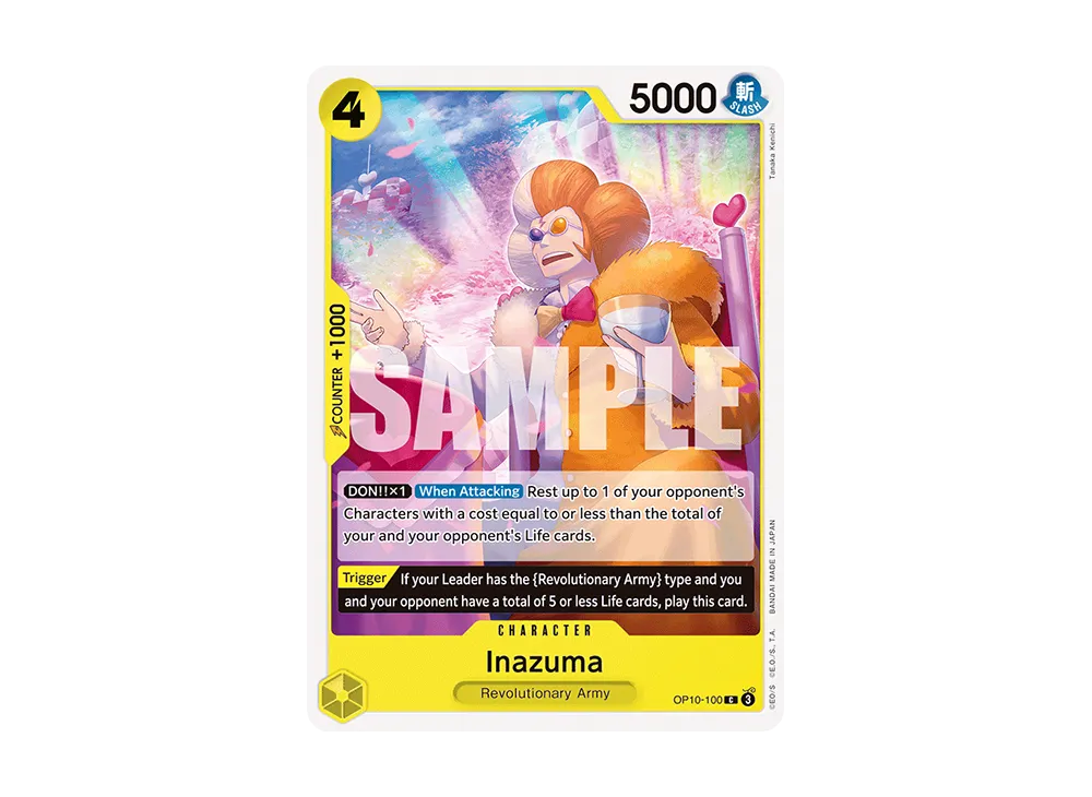 イナズマ C [OP10-100]【英語版】(ブースターパック「王族の血統」)