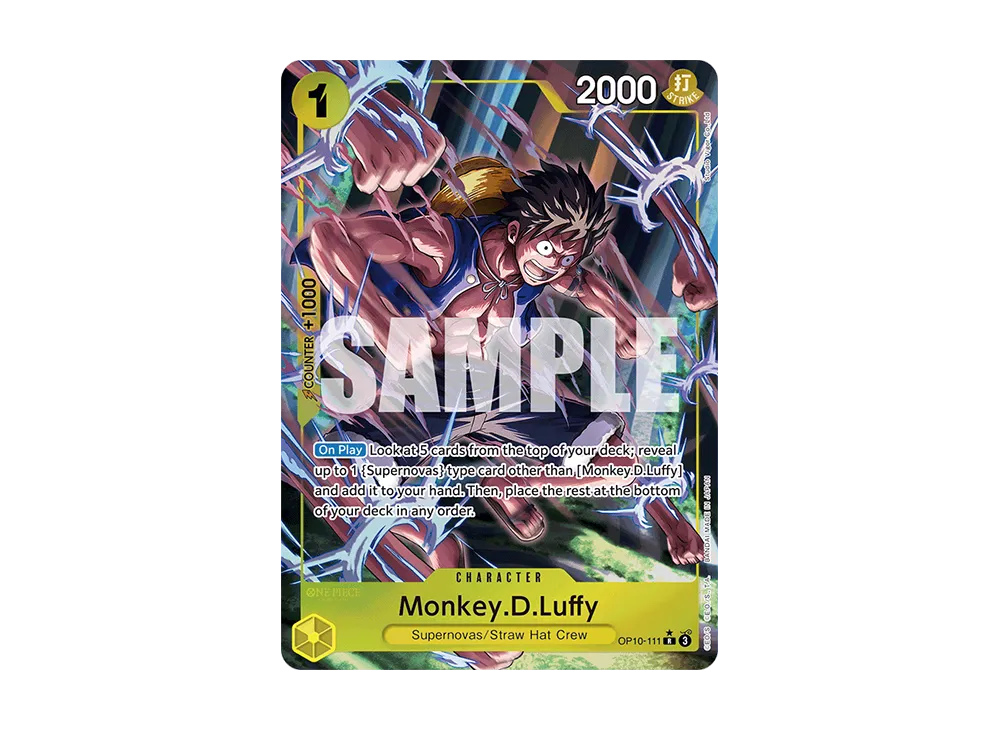 モンキー・D・ルフィ R-P [OP10-111]【英語版】(ブースターパック