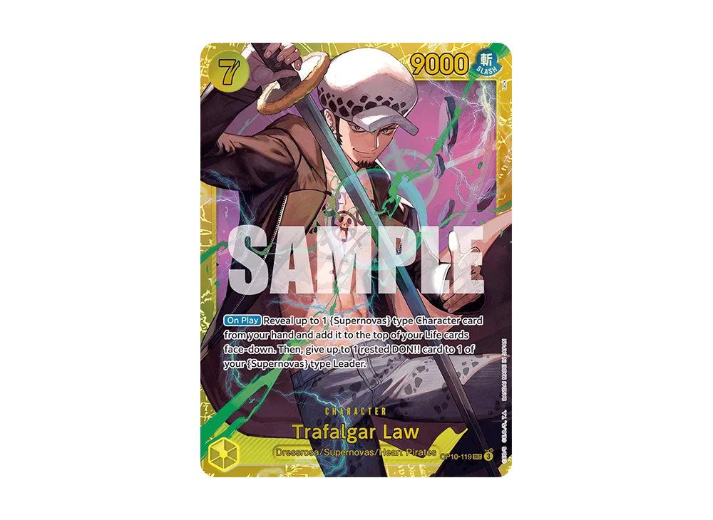 トラファルガー・ロー SEC [OP10-119](ブースターパック「王族の血統