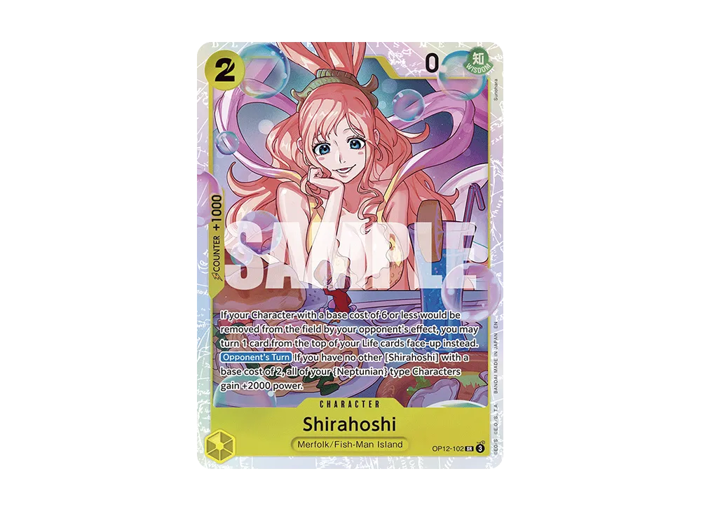 Shirahoshi SR [OP12-102] [EN](Booster Pack 