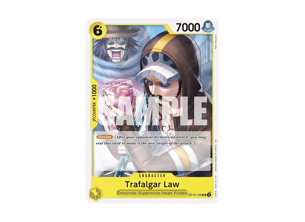 トラファルガー・ロー UC [OP12-106](プロモーションカード「ONE PIECE