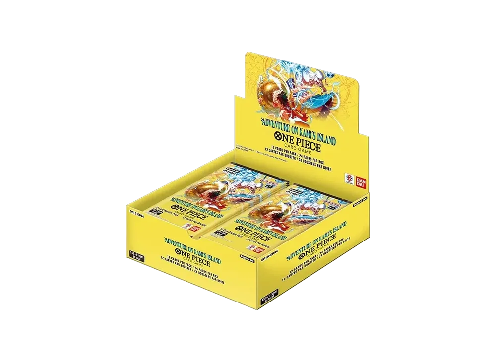ワンピースカードゲーム ブースターパック「神の島の冒険」英語版 ボックス