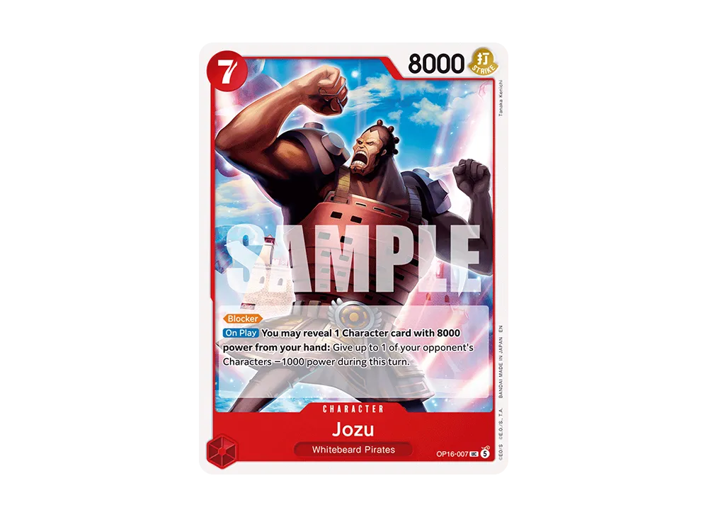 Jozu UC [OP16-007][EN](Booster Pack "THE TIME OF BATTLE")