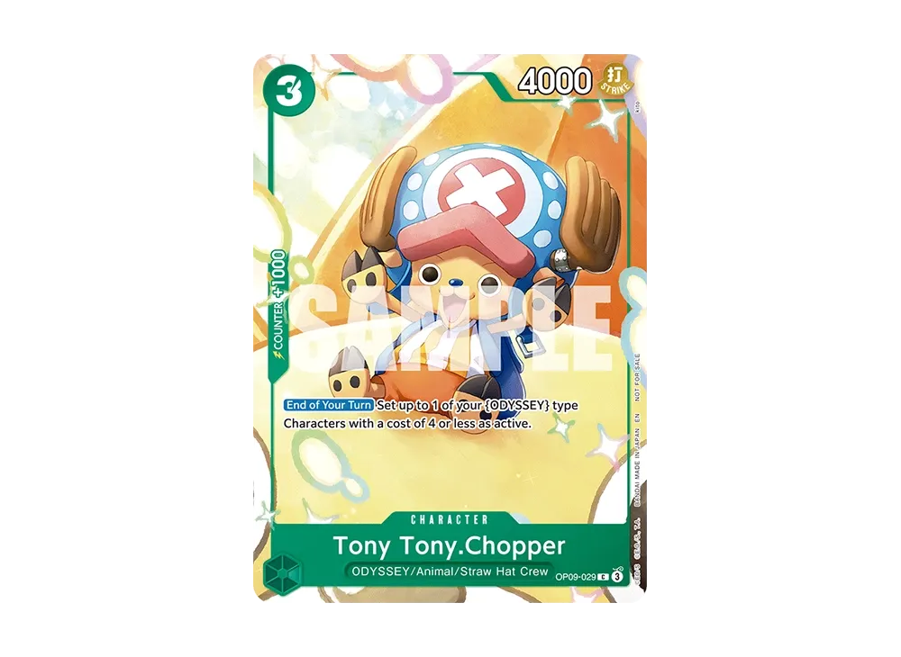 トニートニー・チョッパー C [OP09-029]【英語版】(プロモーションカード「ワンピースデー ダラス カードゲームセレブレーション」)