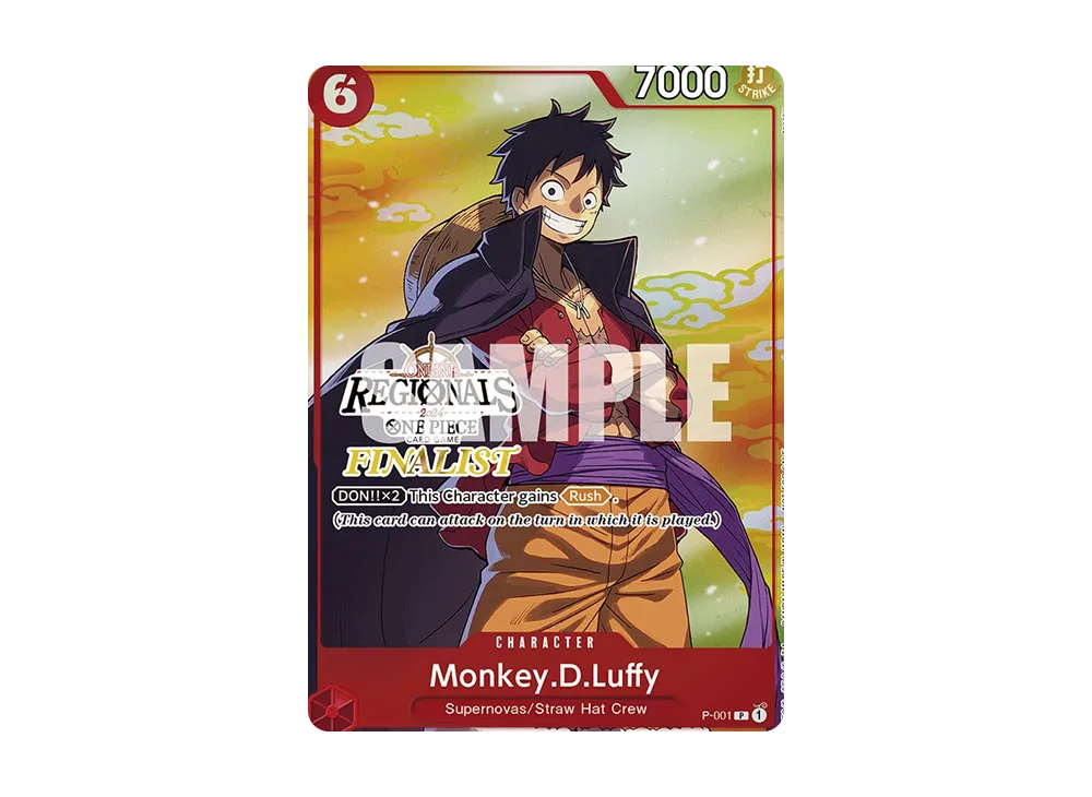 モンキー・D・ルフィ P [P-001] ( カイドウに挑め!!第1シーズン)の新品