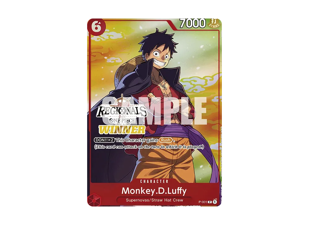 モンキー・D・ルフィ P [P-001] (プロモーションカードセット1)の新品