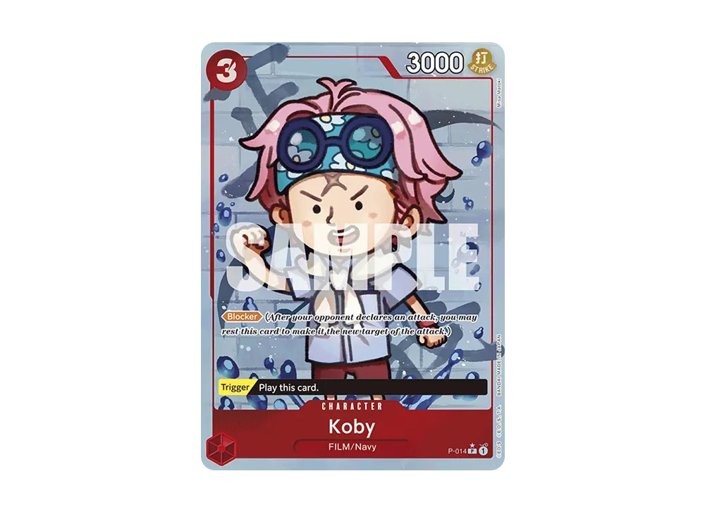 克比 P :全美術 [P-014]【英文版】(高級擴充包「ONE PIECE CARD THE BEST」)