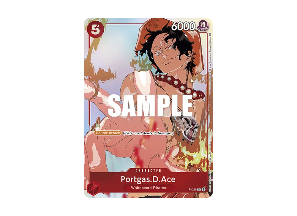 ポートガス・D・エース P [P-028]【英語版】(プロモーションカード「ギフトコレクション 2023」)