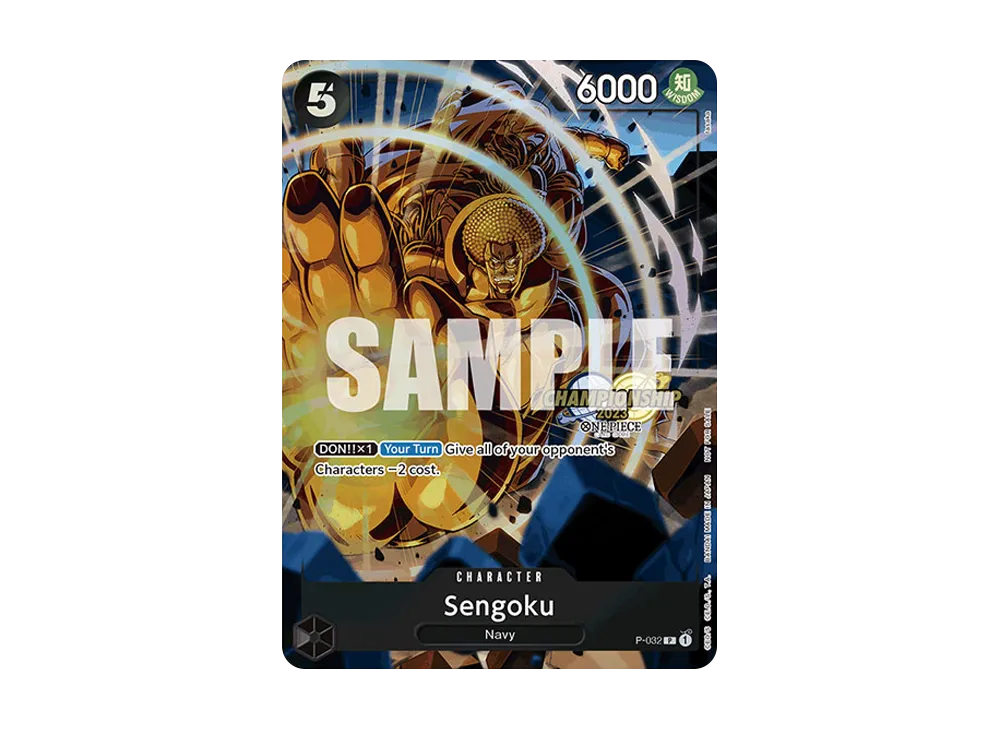 センゴク P [P-032]【英語版】(プロモーションカード「チャンピオンシップ 2023 イベントパック ファイナリスト Ver」)