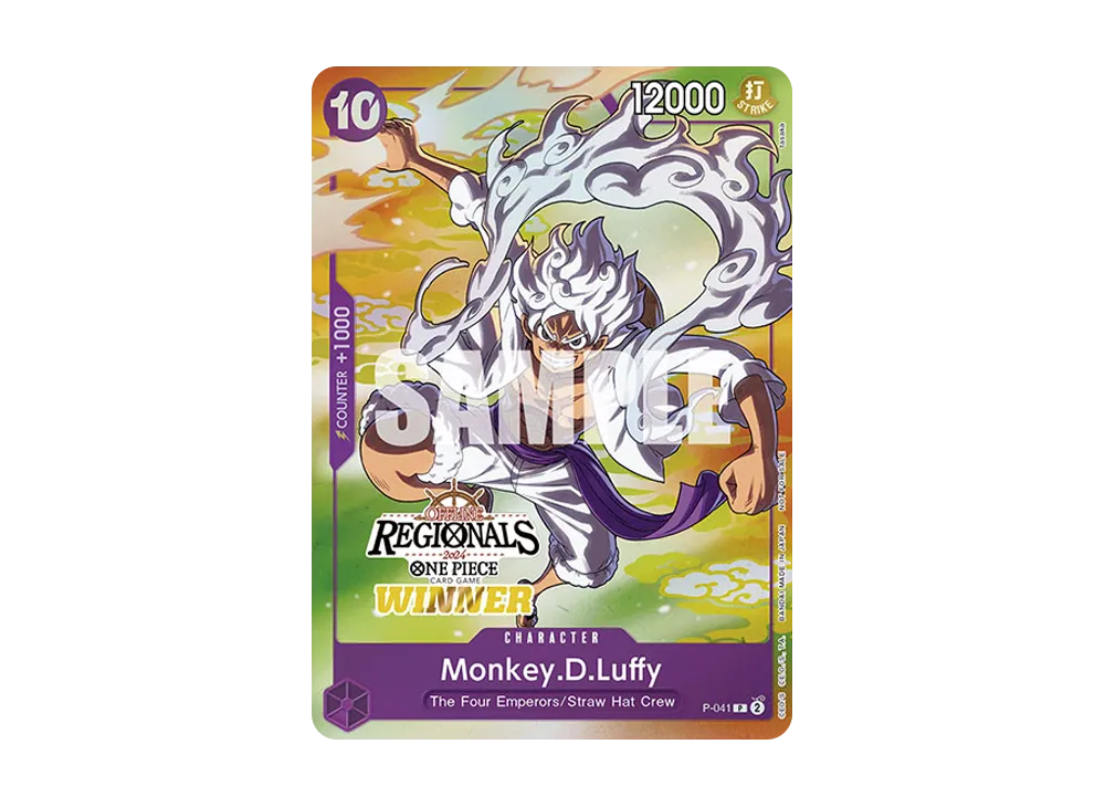 モンキー・D・ルフィ P [P-041] (BANDAI CARD GAMES Fest23-24 World