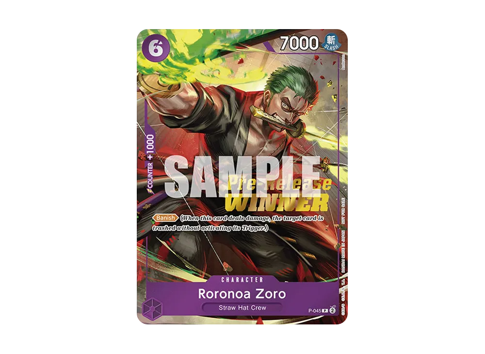 Roronoa Zoro P [P-045] [EN](Promotional Card 