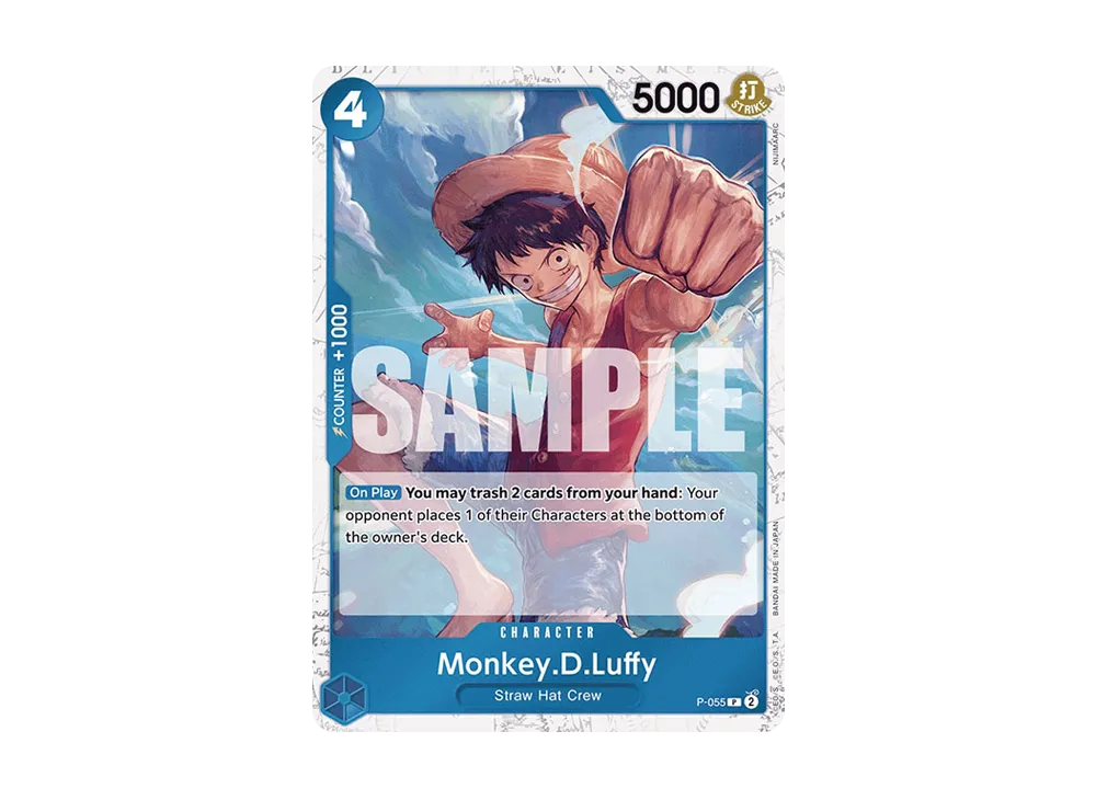 モンキー・D・ルフィ：P (未開封) [P-055]【英語版】(プロモーション