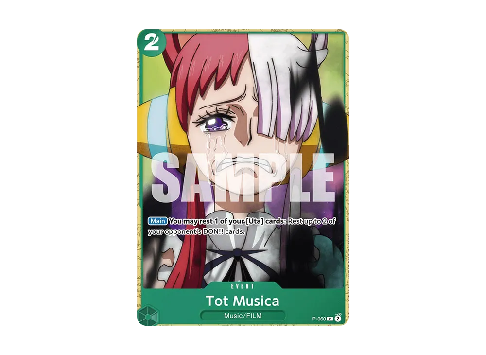 Tot Musica P [P-060]【英語版】(スタートデッキ「緑 ウタ」)