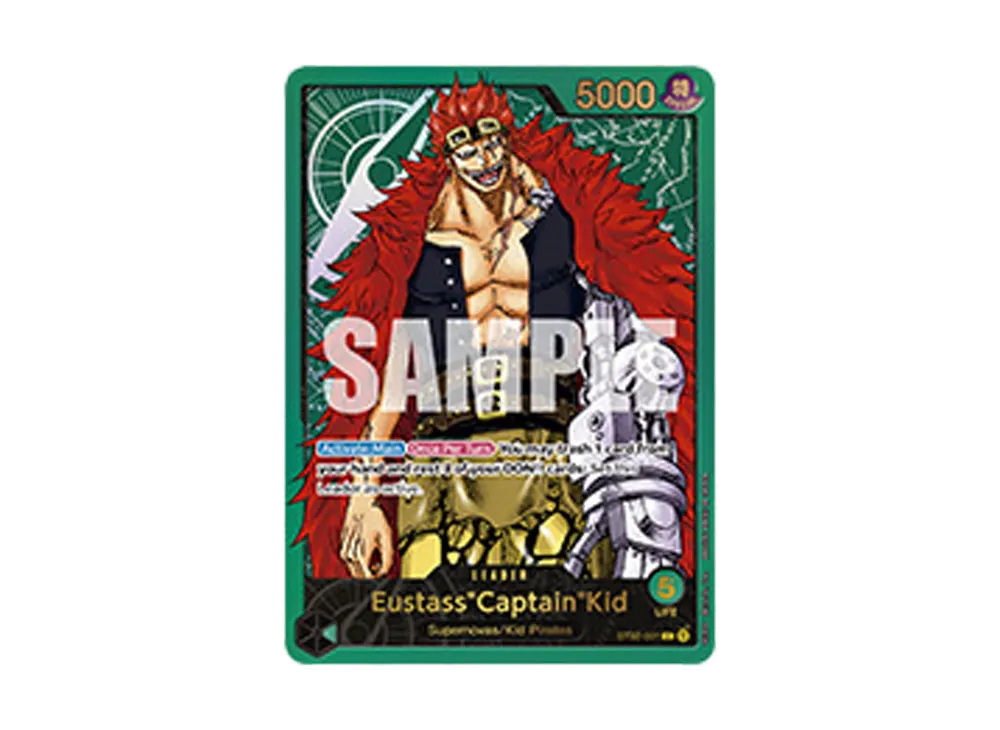 ユースタス・キッド L [ST02-001]【英語版】(プレミアムカードコレクション「リーダーコレクション」)