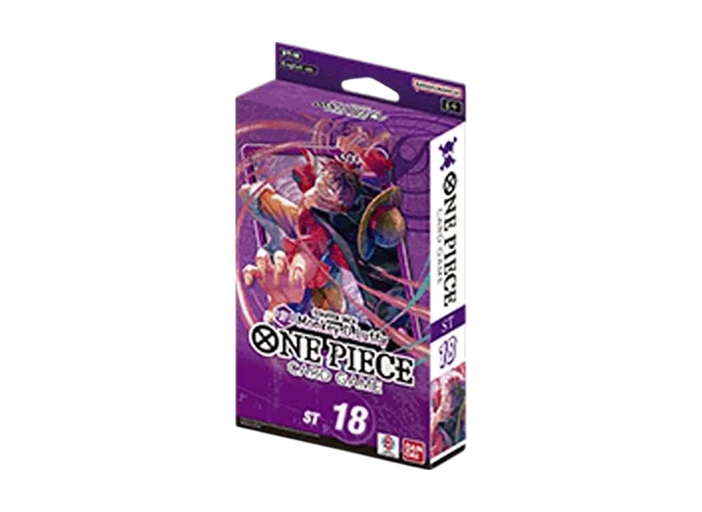 ワンピースカードゲーム スタートデッキ「紫 モンキー・D・ルフィ」英語版