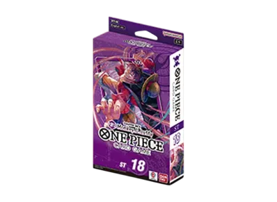 ワンピースカードゲーム スタートデッキ「紫 モンキー・D・ルフィ」英語版