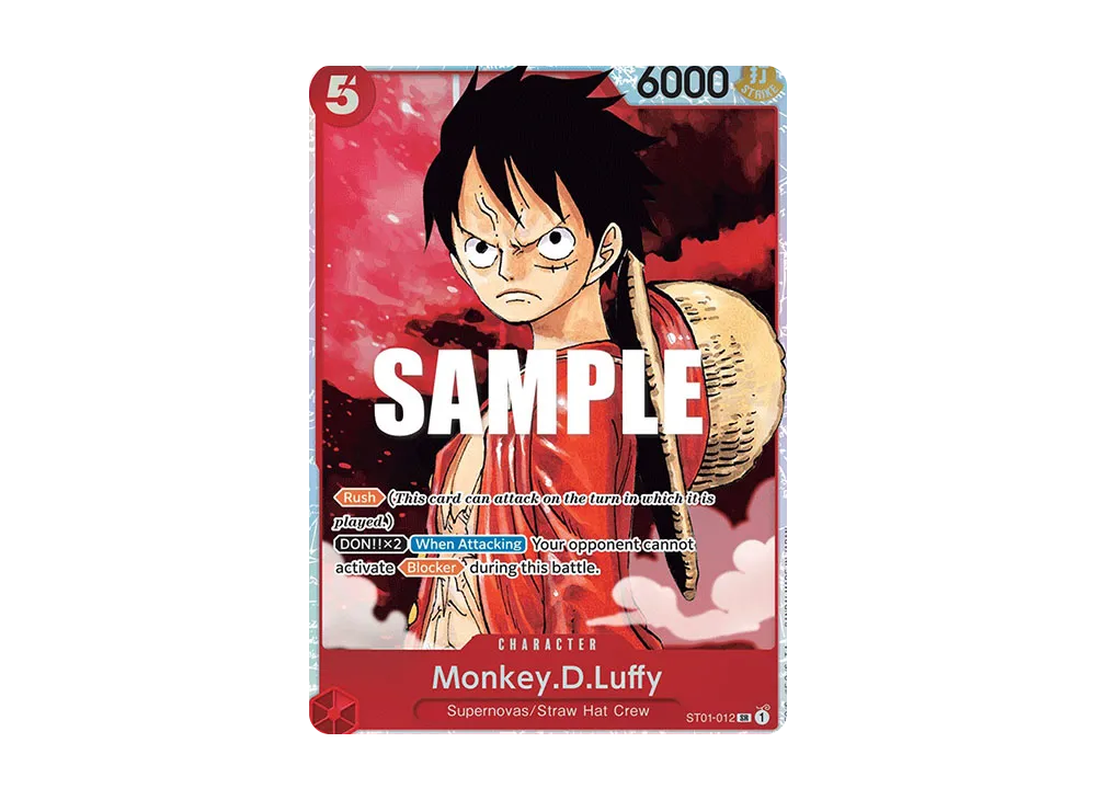 モンキー・D・ルフィ SR-P (サインルフィ) [ST01-012] (ブースター